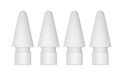 Apple/蘋果 Pencil替換筆尖-4 個裝 蘋果筆頭替換筆尖備用筆頭筆尖 通用于Pencil 曬單實拍圖