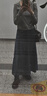 初語寬松牛仔裙女2025年春季新款高腰垂感A型魚尾擺復(fù)古長裙 牛仔深藍(lán) M 曬單實(shí)拍圖