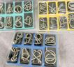 小頑豆九連環(huán)智力解扣魯班鎖兒童玩具6-10歲12益智玩具7-14歲8訓(xùn)練思維 曬單實(shí)拍圖