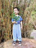 巴布豆男童褲子夏季速干褲2025年新款兒童薄款透氣防蚊褲男孩運(yùn)動(dòng)長(zhǎng)褲 藍(lán) 水系少年X_K2 150 曬單實(shí)拍圖