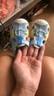 江博士學(xué)步鞋步前鞋夏季卡通軟底男孩嬰兒透氣涼鞋2S13A2007AM藍(lán)色21碼 曬單實拍圖
