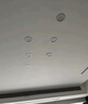 雷士（NVC）LED筒燈嵌入式三色可調筒射燈客廳天花燈走廊過道燈背景牛眼燈 鋁材Ra90-漆白6瓦三色-孔75-85mm 曬單實拍圖