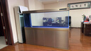 玉弘杰龍魚缸客廳大型水族箱底濾超白玻璃家用隔斷生態(tài)金魚缸自動免換水 金拉絲+香檳金 200*40*160cm 曬單實拍圖