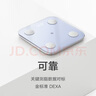 米家（MIJIA）小米智能體脂秤S400 藍色 雙接家用電子秤體重秤高精準25項身體數(shù)據(jù)平衡測試 塑形減脂 體重管理 曬單實拍圖