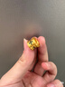 金小貅男士黃金手鏈 足金999刺青轉(zhuǎn)運(yùn)珠金珠守護(hù)路路通情侶款時(shí)尚經(jīng)典 0.9g,信念【大號(hào)不含繩】 曬單實(shí)拍圖
