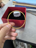 萃華金店足金999碎碎冰黃金手鐲結婚三金女士金鐲子生日禮物送女友老婆 碎碎冰手鐲約5g【品牌精美禮盒/代寫(xiě)賀卡+刻字】 52圈口 曬單實(shí)拍圖