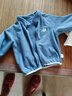 童泰春秋5月-4歲嬰兒衣服肩開(kāi)套裝TS34J438-DS 藍色 110cm 曬單實(shí)拍圖