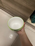 草莓餐具陶瓷一人食碗盤飯碗少女碗碟套裝可愛家用手柄烤盤高顏值 熊貓4.5英寸碗【2個(gè)裝】 曬單實(shí)拍圖