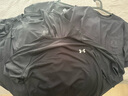 安德瑪（UNDERARMOUR）春夏Pocket男女口袋運動休閑短袖T恤1389372 黑色001 XL 曬單實拍圖