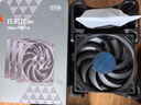 超頻三（PCCOOLER）F5R120BK三套裝機箱風扇/FDB軸承/金屬CD紋絡(luò)/三檔PWM調(diào)速/三角幾何紋理//散熱風扇 曬單實拍圖