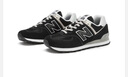 NEW BALANCE NB574系列男鞋女鞋復古拼接經(jīng)典百搭舒適休閑運動(dòng)鞋跑步透氣耐磨 黑色 ML574EVB 37.5 (腳長(cháng)23cm) 曬單實(shí)拍圖