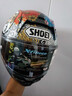SHOEI X15頭盔日本原裝進口X14全盔跑盔男女騎士機車摩托車四季賽道盔 【新版花】X15【招財貓5代】 日本進口 L（建議58-59頭圍） 曬單實拍圖