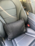 DBLBVAlcantara翻毛皮奔馳專(zhuān)用刺繡汽車(chē)抱枕被子兩用車(chē)載腰靠打開(kāi)毯子 奔馳黑色（打開(kāi)毯子） 黑色 1個(gè) 曬單實(shí)拍圖