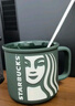 星巴克（Starbucks）墨綠色女神款陶瓷馬克杯辦公室咖啡杯子320ml男女生畢業(yè)畢業(yè)禮物 曬單實(shí)拍圖