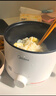 美的（Midea）電煮鍋 宿舍小電鍋 電蒸鍋 學(xué)生寢室一體泡面小火鍋 多功能鍋 XZE1613 1.7L 配蒸籠【國(guó)家補(bǔ)貼】 曬單實(shí)拍圖