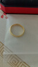 中國黃金（CHINA GOLD）黃金戒指男999足金天元光面素圈開口戒七夕情人節(jié)禮物送男友老公 天元開口戒指金重約4.5g 曬單實拍圖