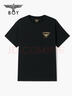 BOY LONDON【小logo】春夏情侶款簡(jiǎn)約休閑雙色針織短袖T恤N01916 黑色 M 曬單實(shí)拍圖