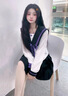 凱安尼（KAIANNI）jk制服水手服套裝日系校供雙子學生校服套裝 小惡魔套裝長袖+領(lǐng)結(jié)小物 S 曬單實拍圖