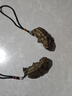 小木緣生 綠檀貔貅文玩手把件男紅木雕小把玩掛件木質(zhì)雕刻擺件 綠檀貔貅【一對(duì)】 曬單實(shí)拍圖