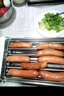 京嚴(yán)【家商兩用】全自動(dòng)烤腸機(jī)家用迷你烤香腸機(jī)器電熱款小型臺(tái)式熱狗機(jī)宿舍三合一烤火腿腸烤腸一體機(jī) 旗艦款【5管烤腸架+接油盤+置物架】 360℃速熱煎烤丨304不銹鋼烤管丨600w大火力 曬單實(shí)拍圖