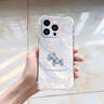 天美嘉 適用OPPOReno8手機(jī)殼鎏金小馬新款保護(hù)套8pro+四角防摔氣囊鏡頭全包硅膠網(wǎng)紅時尚高顏值女 透明O-鎏金小馬藍(lán) RENO8 曬單實拍圖