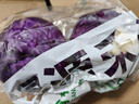 綠源禾心有機紫甘藍(lán)新鮮采摘紫包菜卷心紫椰菜即食輕食沙拉健康無農(nóng)殘蔬菜 一斤 曬單實拍圖