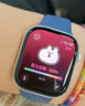 Apple/蘋果 Watch Series 10 智能手表GPS款42毫米亮黑色鋁金屬表殼濃墨色回環(huán)式運動表帶MX1Q3CH/B 曬單實拍圖