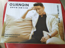 冠琴（GUANQIN）男士手表瑞士品質(zhì)耐磨防水夜光全自動機(jī)械表雙日歷手表男機(jī)械表 全自動機(jī)械款-銀殼黑面 曬單實拍圖