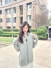 浪莎防曬衣女防紫外線2025夏季新款冰絲寬松薄款透氣戶外涼感防曬衣 青灰色 【透氣可拆卸帽檐】 L （90-115斤） 曬單實(shí)拍圖