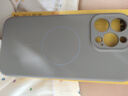 奶小鴨（NEYAA）適用蘋果16promax手機(jī)殼iphone16promax保護(hù)套全包超薄Magsafe磁吸液態(tài)硅膠防摔簡約男女款 鈦原色 曬單實(shí)拍圖