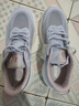 安踏女鞋跑步運動(dòng)鞋子女春夏季網(wǎng)面軟底輕便減震高顏值跑鞋葉子6 紙莎白/淺紫 （新葉子6） 38.5 曬單實(shí)拍圖