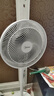 美的（Midea）電風(fēng)扇 家用七葉立式落地扇宿舍臥室輕音節(jié)能搖頭桌面小風(fēng)扇大風(fēng)力空氣循環(huán)風(fēng)扇 SAF30AC  曬單實(shí)拍圖