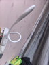 美的（Midea）LED充電夾子燈兒童學(xué)生閱讀燈家用宿舍臥室床頭書(shū)桌臺(tái)燈電量顯示 曬單實(shí)拍圖