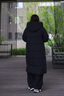 波司登（BOSIDENG）【反季】羽絨服鵝絨女長款連帽新國標(biāo)90絨商場同款寬松休閑外套 【店長推薦】黑色8056 M 165/88A 體重約110-120斤 曬單實拍圖