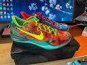 耐克（NIKE） bebe8 ZOOM Kobe8 科比8代 ZK8 減震實(shí)戰(zhàn)男女低幫籃球鞋 What the 鴛鴦HM9621-900 46 曬單實(shí)拍圖