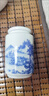 恒棘青花瓷茶葉罐陶瓷罐子密封中藥粉儲(chǔ)藏罐 茶罐 茶葉包裝禮盒 中號(hào)-江南水鄉(xiāng) 曬單實(shí)拍圖