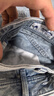 杰克·瓊斯（JACK&JONES）25年男裝夏季潮流寬松直筒錐腿涼感潮牌牛仔褲休閑褲子九分男褲 E40淺牛仔藍 905錐形 28 165 W28 曬單實拍圖