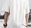 李寧（LI-NING）短袖t恤男夏款潮流印花情侶款半袖寬松休閑透氣圓領(lǐng)純棉運(yùn)動(dòng)T恤 曬單實(shí)拍圖