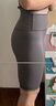 無印良品（MUJI）Walker 女式 易干 半長收腿褲 BIG04A3S 打底褲 中灰色 M 曬單實(shí)拍圖