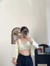 貓人內衣女學(xué)生初高中生少女背心青少年發(fā)育期運動(dòng)無(wú)痕大碼文胸罩薄款 白色【矯正胸型 呵護胸部】 XL 【38/85ABC 建議120-135斤】 曬單實(shí)拍圖