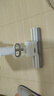 大衛(wèi)膠棉拖把33cm海綿頭桿長(zhǎng)132cm2頭M11 PVA膠棉滾輪式雙排擠水 曬單實(shí)拍圖