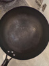 京嚴不粘鍋鐵鍋無(wú)涂層圓底章丘同款家庭炒菜專(zhuān)用炒鍋燃氣灶熟鐵鑄鐵鍋 【純精鐵·圓底炒鍋】帶鍋蓋 30cm 氮化不銹丨耐磨不粘丨螺紋防滑 曬單實(shí)拍圖