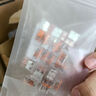 WAGO萬可接線端子 電線接頭 兩孔連接器 軟硬線通用 10只裝221-412 曬單實(shí)拍圖