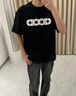 法登爵GOODBRAND24SS同款印花LOGO情侶短袖T恤男女GOOD網(wǎng)紅同款短袖 白色*GOOD燙鉆*純棉重磅質(zhì)量 L  建議140-160斤 曬單實拍圖