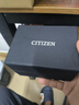 西鐵城（CITIZEN）手表光動(dòng)能表 新款情侶不銹鋼表盤日期顯示腕表 生日禮物 AW1231-07E 皮帶男表 曬單實(shí)拍圖