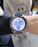 華為（HUAWEI）手表WATCH GT 5【國家補貼15%】運動智能兩周續(xù)航藍牙通話體溫心率血氧健康監(jiān)測送男女朋友禮物pro 46mm幻夜黑【皮表帶+貼膜】 曬單實拍圖