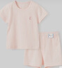 童泰（TONGTAI）嬰兒內衣套裝夏季衣服兒童薄款家居內衣TS41J322-DS粉色80cm 曬單實拍圖