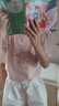 笛莎（DEESHA）女童2023夏洋氣優(yōu)雅人魚公主兒童上衣932320417 曬單實拍圖