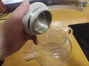 美斯尼玻璃茶壺泡茶壺涼白開(kāi)檸檬冷水壺花茶壺帶過(guò)濾加厚耐熱茶具套裝 1000ml 鋼蓋小流水壺  曬單實(shí)拍圖