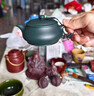 洛湘宜興紫砂壺純手工家用功夫茶器國工名家泡茶壺綠泥明爐壺高端送禮 綠泥明爐壺 101mL(含)-200mL(含) 曬單實拍圖